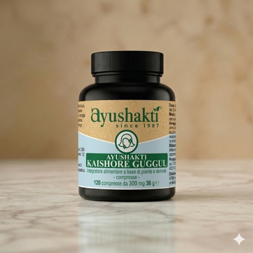 Integratore alimentare Ayushakti Kaishore Guggul